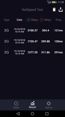 NetSpeed Test & WiFi Speed Test android App screenshot 1