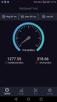 NetSpeed Test & WiFi Speed Test android App screenshot 2